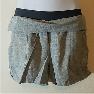Nike fold over waist just do it shorts